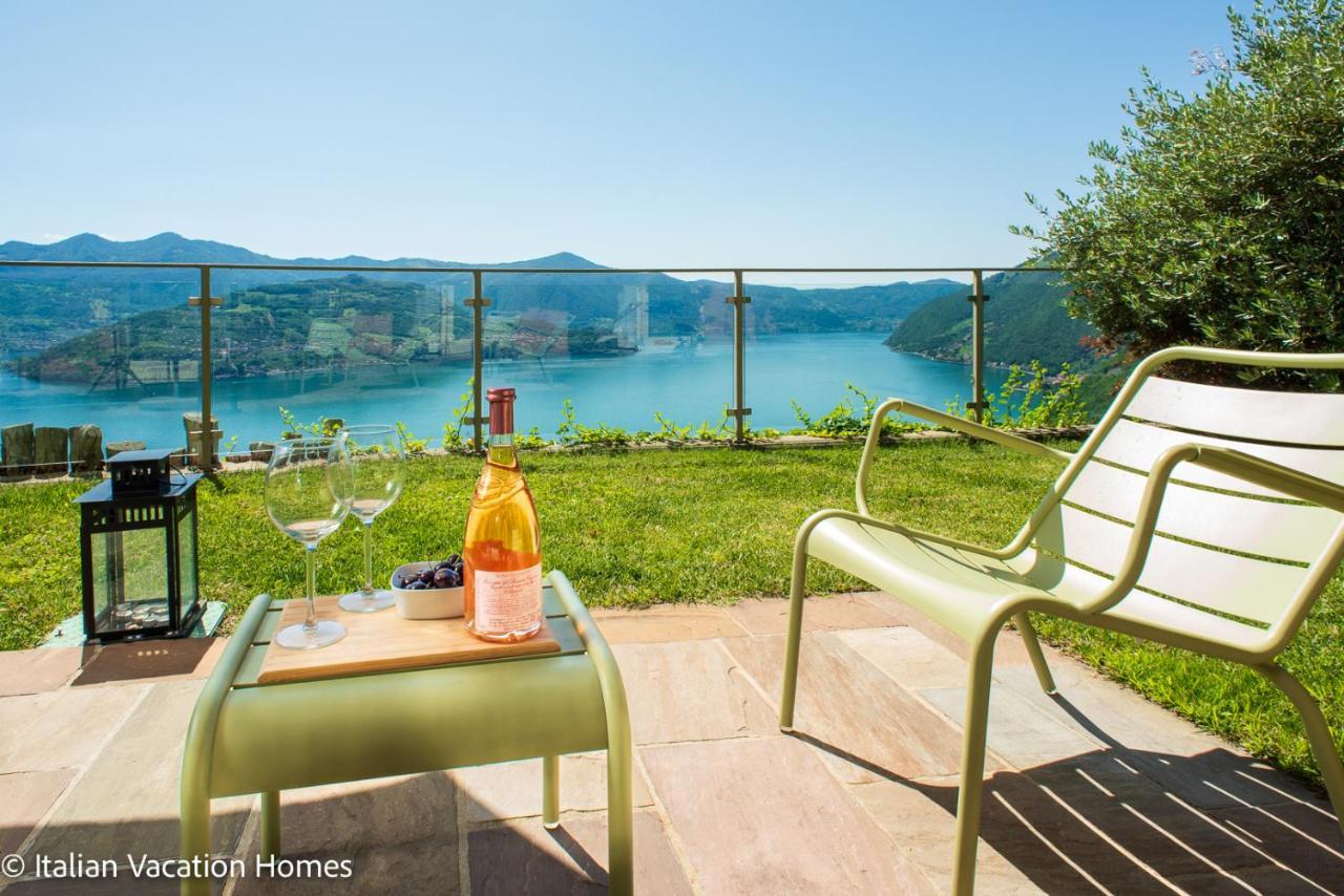 Italian Vacation Homes - Panoramic Villa Parzanica Exterior photo